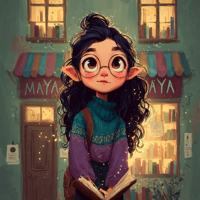 Maya from Maya's Magical Bookshop